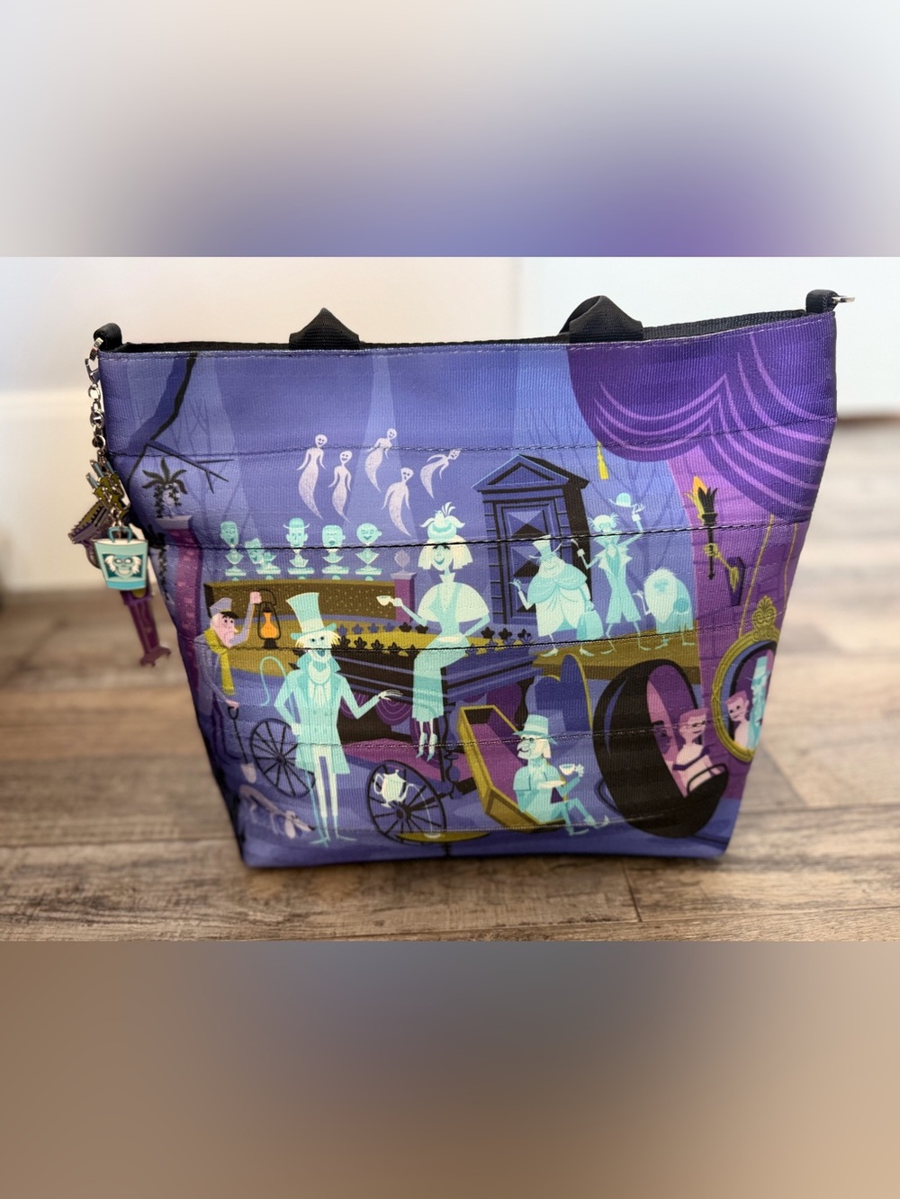 👻 NWT Harveys The Haunted Mansion 50th Anniversary & Coin Purse